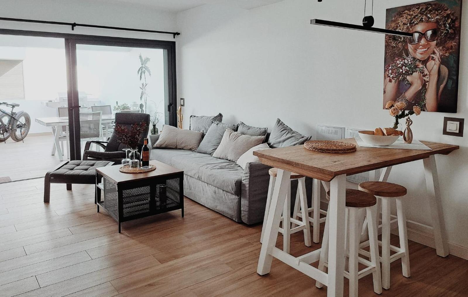 Traumhaftes Apartment La Oliva Kültér fotó