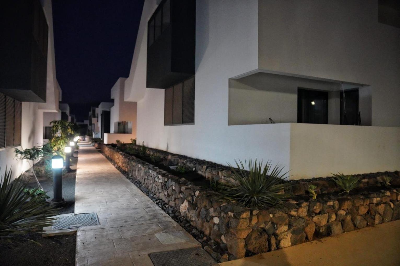 Traumhaftes Apartment La Oliva Kültér fotó