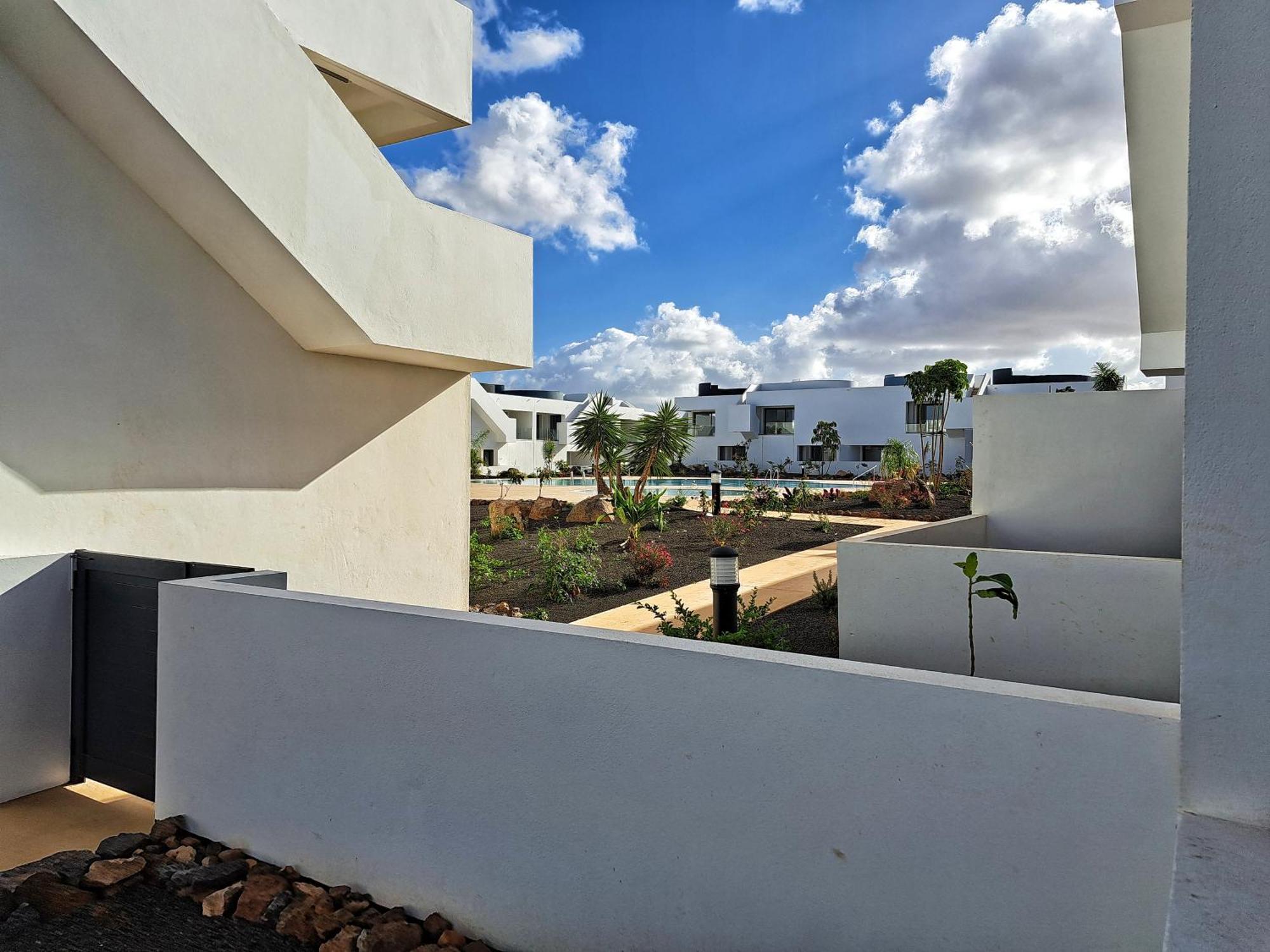 Traumhaftes Apartment La Oliva Kültér fotó